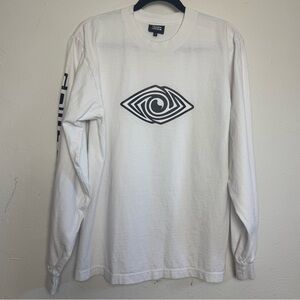 EPIC SOUL Art to wear psychedelic eyeball graphic long sleeve